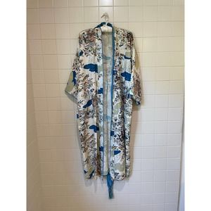 Arldon Lingerie Vintage Kimono Robe Japanese Made in Japan
